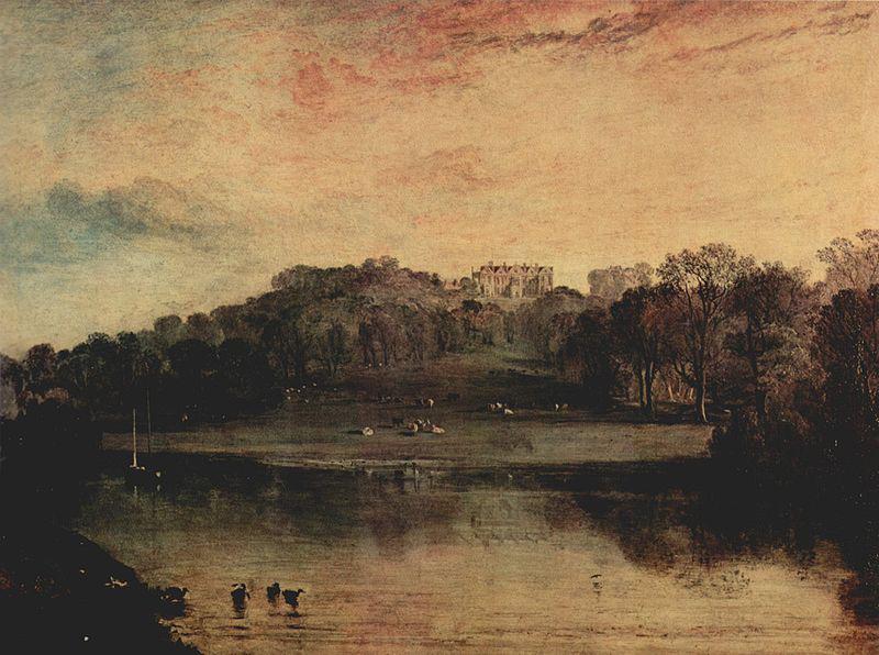 Joseph Mallord William Turner Sommer-Hill bei Turnbridge, Wohnsitz des W.F. Woodgate